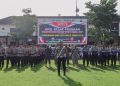 Apel Gelar Pasukan Operasi Ketupat Semeru 2025, Polres Jombang Siap Amankan Idul Fitri 1446 H