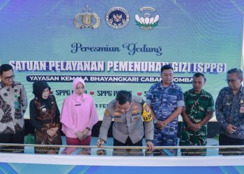 Resmikan Tiga SPPG Baru, Yayasan Kemala Bhayangkari Polres Jombang Kini Miliki Enam Unit