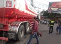 Pengendara Motor Tewas Tertabrak Truk Tangki di Denanyar Jombang