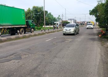 Jalan Provinsi di Jalur Peterongan-Mojoagung Jombang Rusak, Jalan Berlubang hingga Sebabkan Kecelakaan