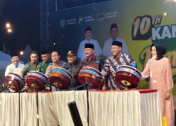 Kampung Ramadhan Edisi Ke-10 di Jogoroto Jombang Resmi Dibuka, Diawali Lantunan Shalawat