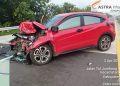 Kecelakaan di Jalan Tol Jombang Kembali Terjadi, Mobil HRV Tabrak Truk Tangki Diduga karena Sopir Mengantuk