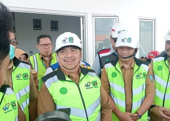 Bupati Jombang Tinjau Pembangunan Sekolah Rakyat, Tarargetkan Rampung Akhir Juni 2026