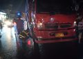 Pemotor di Mojoagung Jombang Meninggal Usai Terlindas Truk saat Menyeberang, Anak Alami Patah Tulang