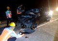 Sedan Honda City Tabrak Belakang Truk Gandeng di Tol Jombang-Mojokerto, Satu Penumpang Tewas
